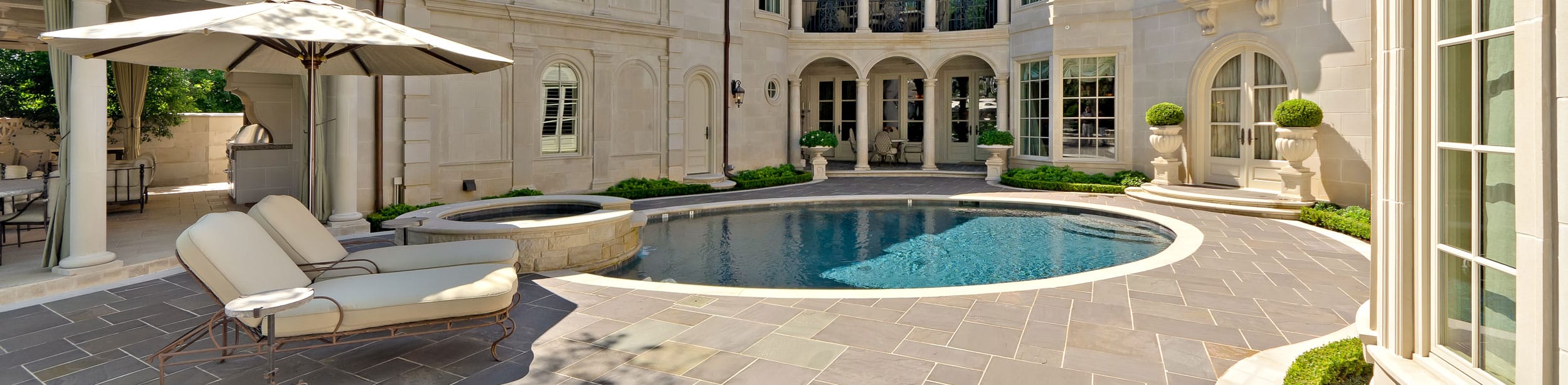 Dallas custom pools and spas