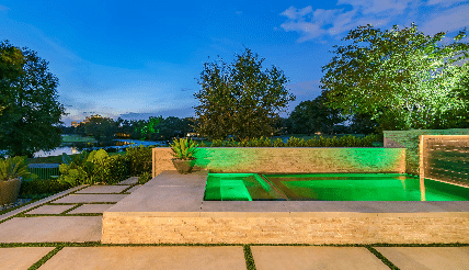Dallas custom pools - Harold Leidner Landscape Architects