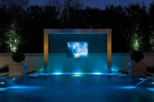 Highland park water features - Harold Leidner Landscape Architects