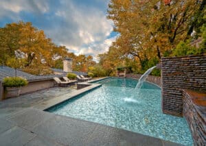 Automated Pool Designers Fort Worth - Harold Leidner Landscape Architects