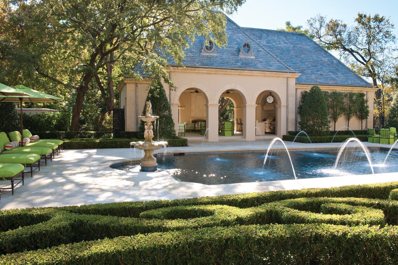 highland park pool and pool house