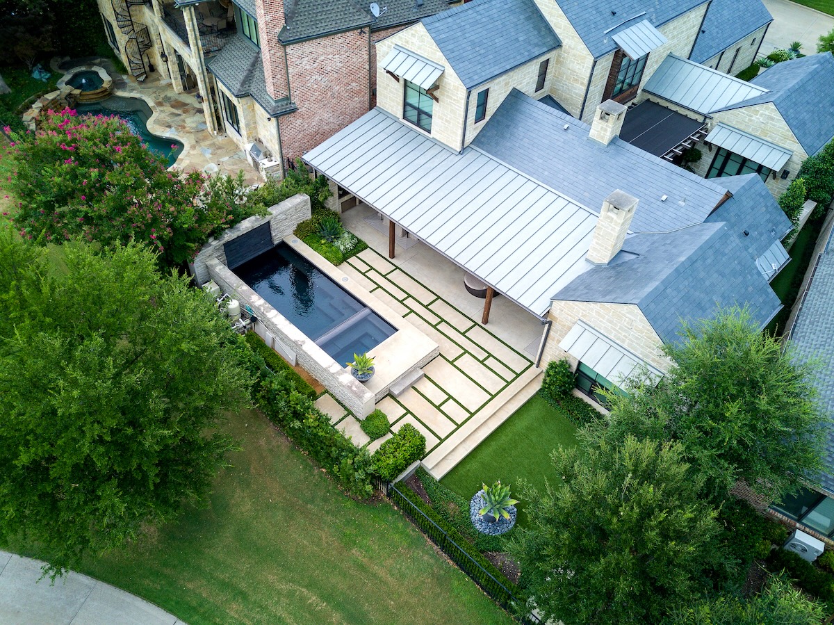 Dallas backyard landscaping design