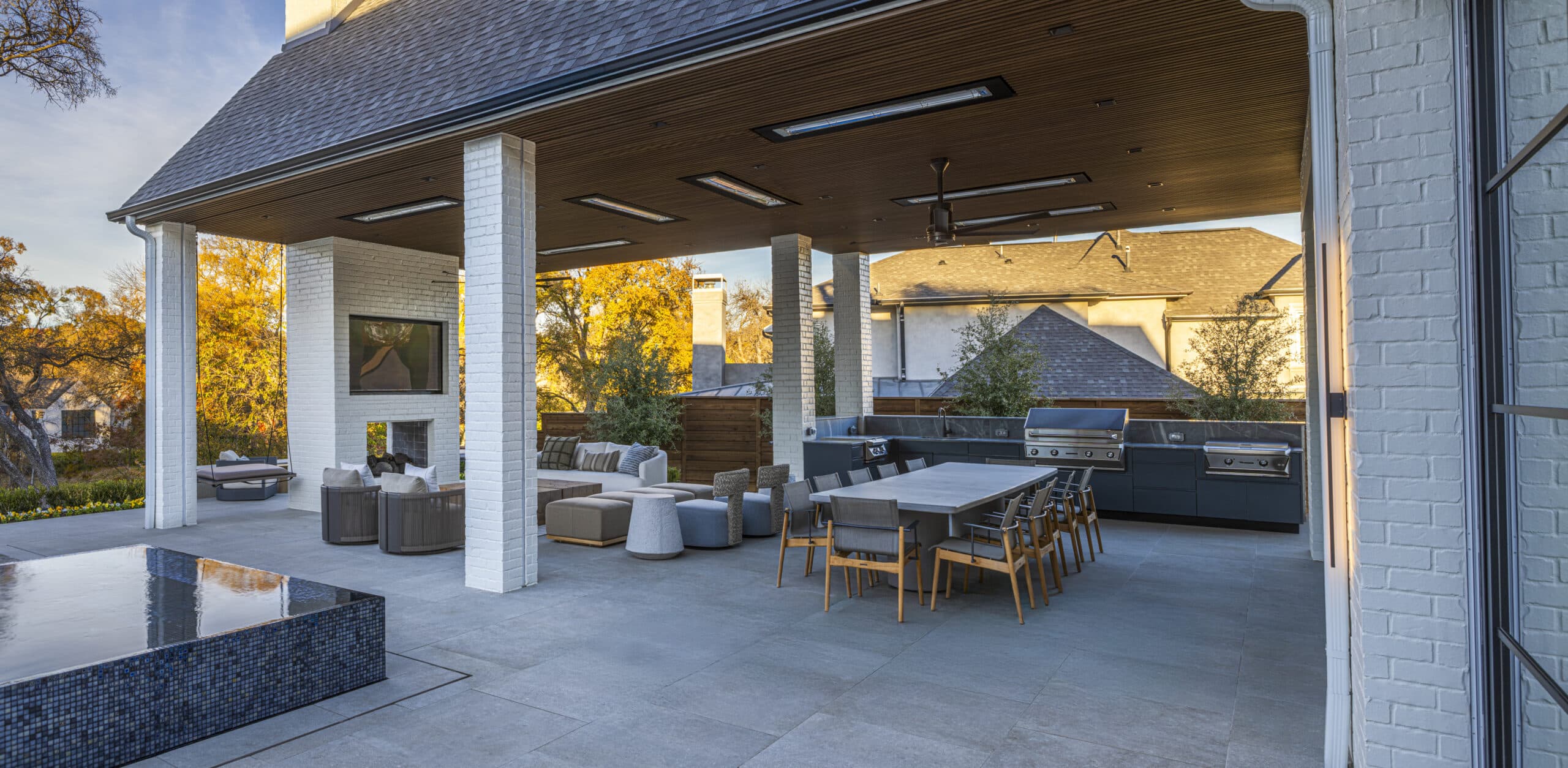 Outdoor covered patio