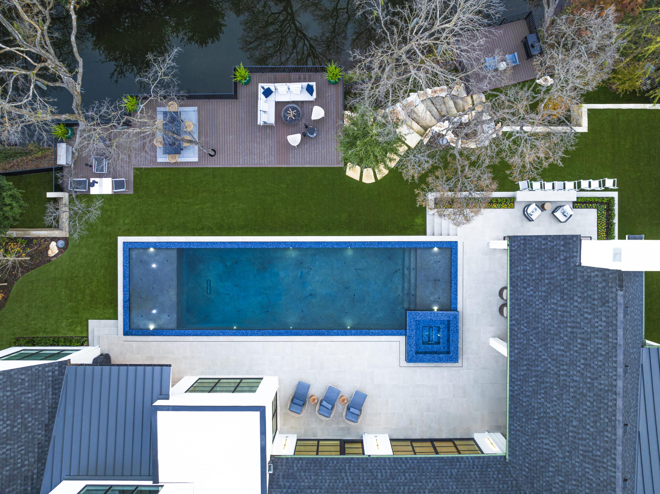 Modern Landscape in Richardson