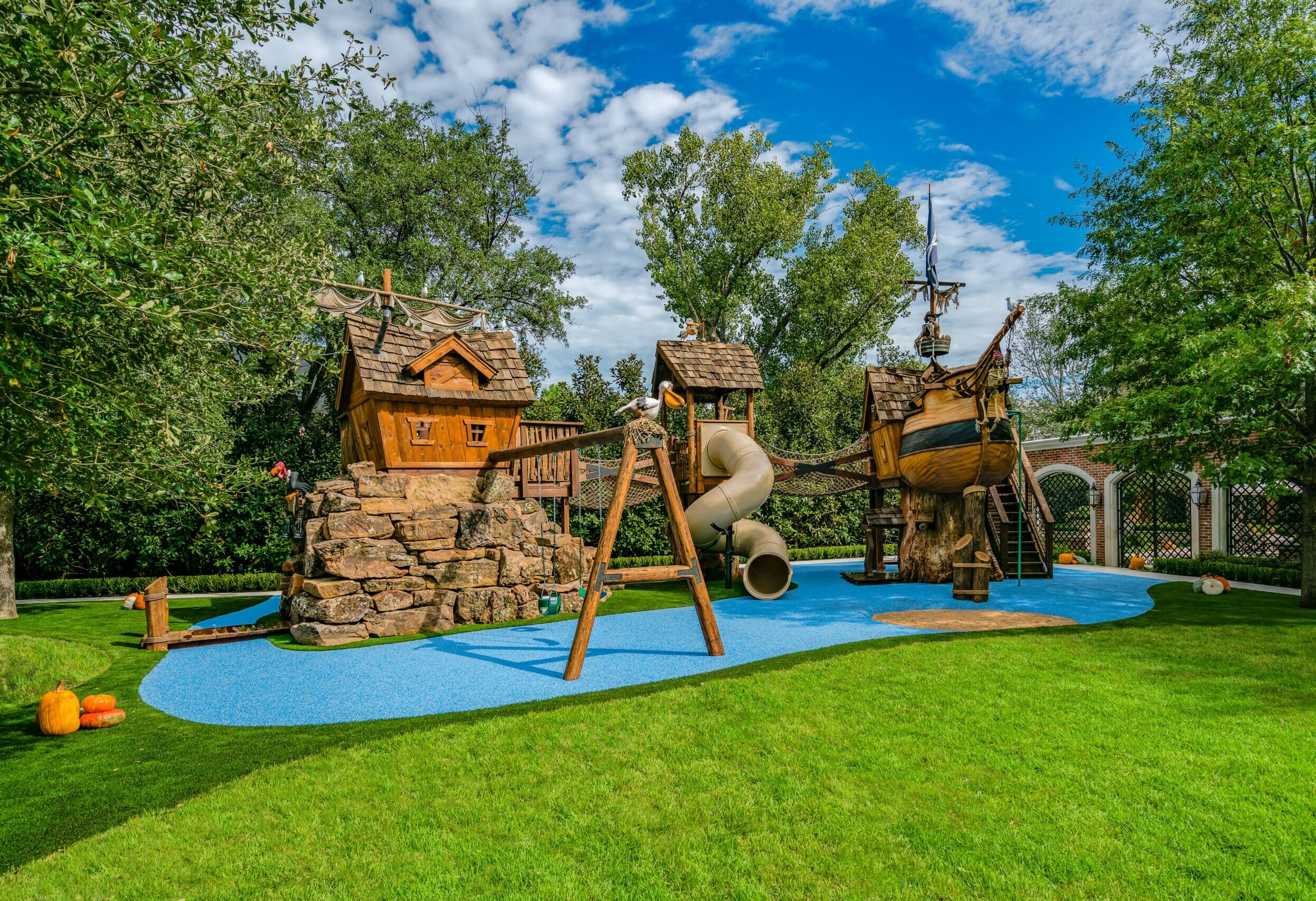 Custom Luxury Playground Dallas Fort Worth Harold Leidner Landscape Architects