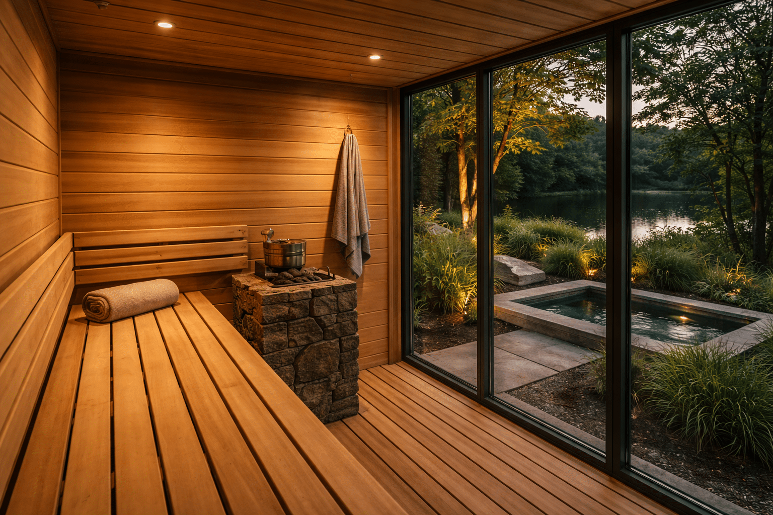 Sauna Cold Plunge Wellness Retreat Fort Worth