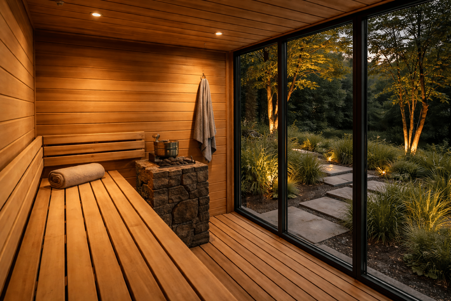 Home Sauna Dallas Fort Worth Experts Harold Leidner Landscape Architects